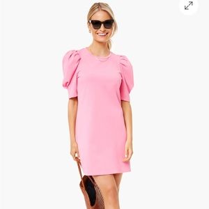Tuckernuck Pink Puff Sleeve T-shirt Dress